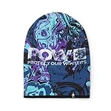 protect our winters hat Tela reciclada. Hecho de una mezcla de lana merino y poliéster reciclado para una mayor durabilidad y sostenibilidad, este gorro suave y ligero ofrece una protección acogedora para días fríos aventureros.