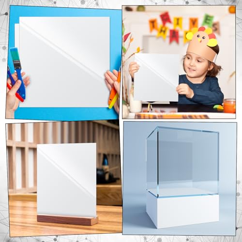 Paneles acrílicos de 12x12 pulgadas, resistentes y ligeros para letreros de decoración 7