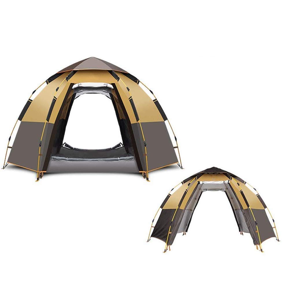 Tienda de Campamento al Aire Libre para 5-8 Personas, Impermeables, a Prueba de Humedad y a Prueba de Insectos 140 * 283 * 168 cm