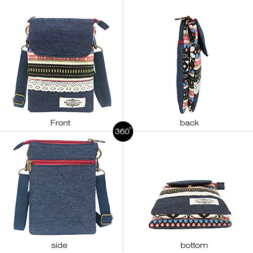 Image of Roomy Cell Phone Purse Wallet Small Crossbody Bags For Women teen girlsl