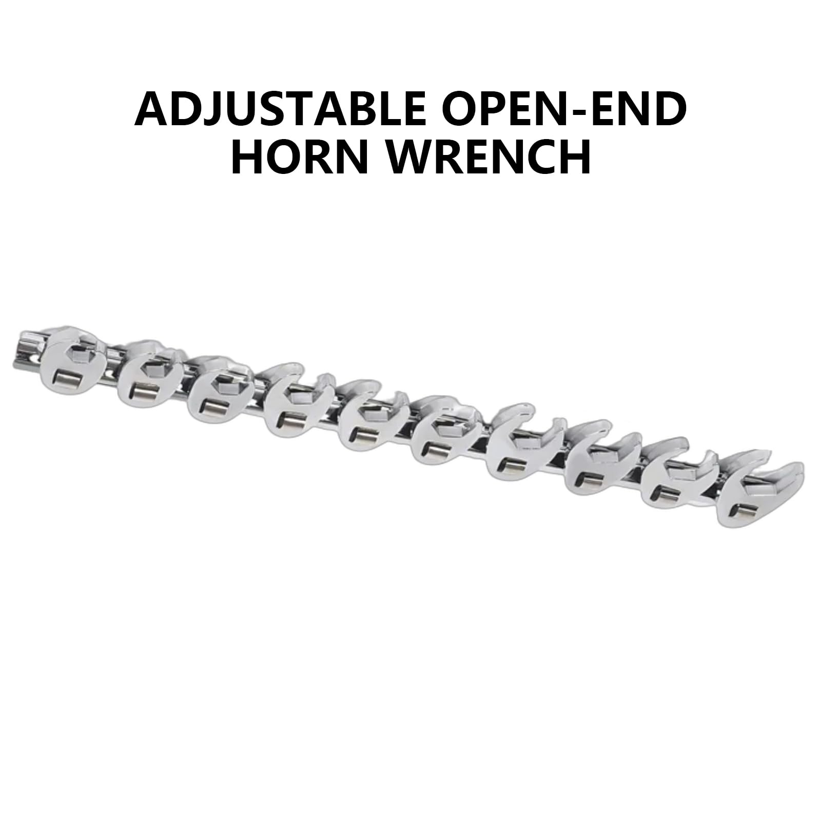 Zestaw kluczy płasko-oczkowych 3/8" 10 z narzędziem 10-22 mm do elementów złącznych dla mechaników
