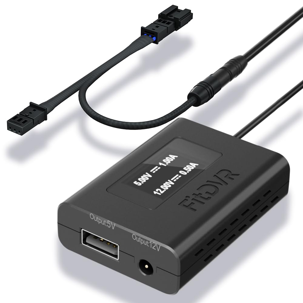 Fitdvr Power Adapter Tap Review Dash Cam Power Adapter (3-Pin) For Porsche 718, Boxster, Cayman, 911 70mai Dash Cam