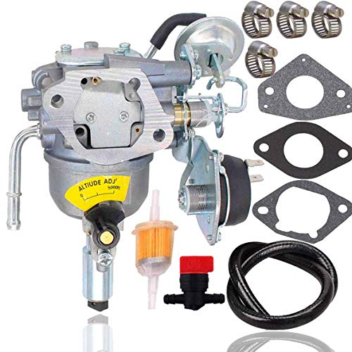 New 541-0765 Carburetor+Fuel Lines for Onan Generator 5410765 141-0983 5500 Grand Marquis Gold