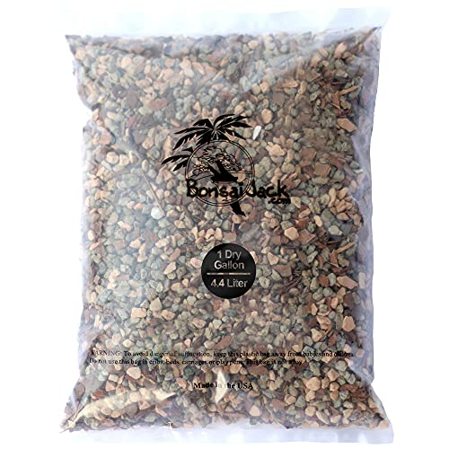 Bonsai Jack Succulent, Cactus and Bonsai Soil - Jacks Gritty Mix - 1 Gallon &ndash; Fast Draining...