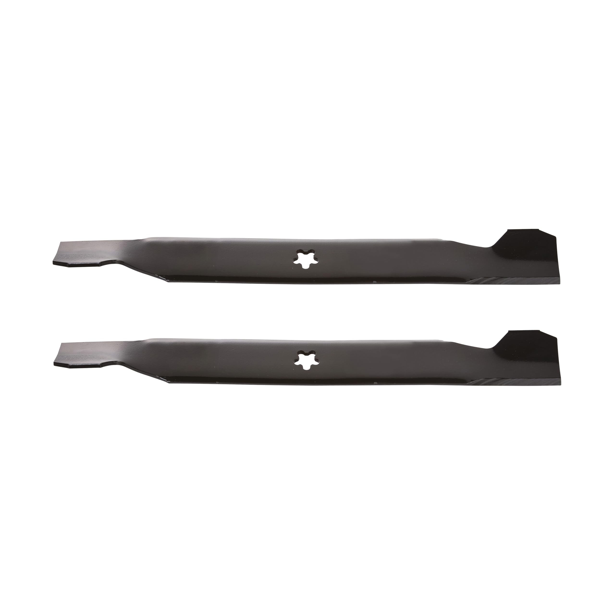 Oregon Lawn Mower Blade Kit, 2 Pack 49cm Mowing Blades with 5-Point Star Mount, Replaces Husqvarna 138497, Fits Husqvarna LT125, YTH125, Jonsered LR10, 12, 13, LT14, YTH16, Partner 12-95