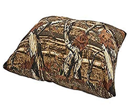 Mossy Oak Gussetted Pillow Dog Bed, 27-Inch by 36-Inch, Mossy Oak Camoflage Pattern