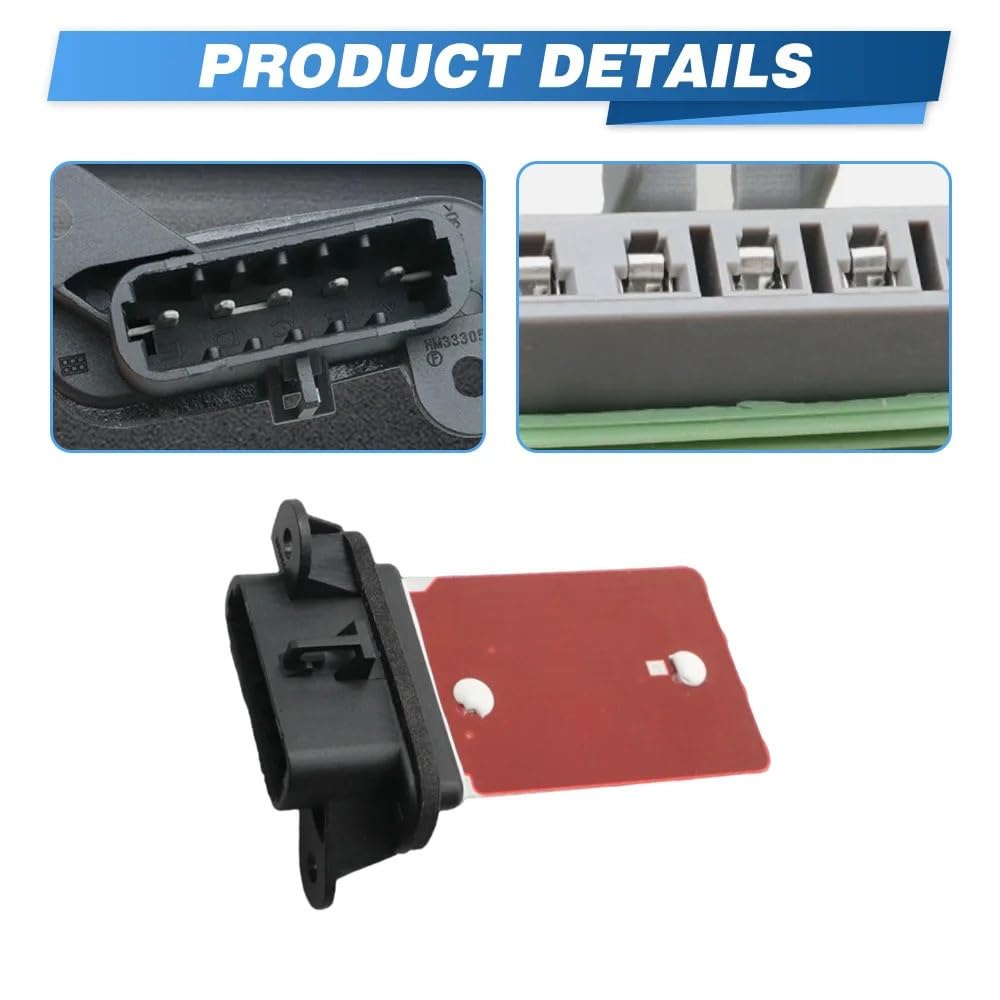 Rezystor silnika dmuchawy nagrzewnicy samochodowej pasuje do Chevrolet Sonic 2012-2021 Spark 2013-2015 Trax 2015-2022 94560526 95018066
