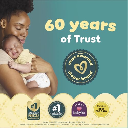 Image of Pampers Swaddlers Diapers, Size 4 (15-34 lbs), 22 Count, Absorbent, Keeps Baby Dry and Comfortable, Skin Safe Disposable Baby Diaper (Packaging May Vary)