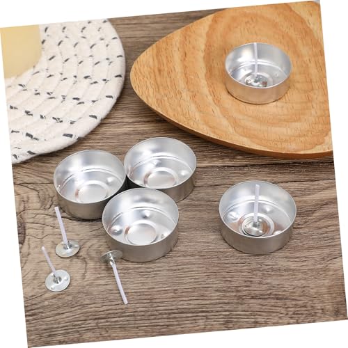 Set de pabilos para velas con caja de aluminio miniatura 6