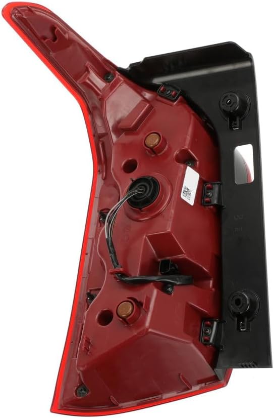 KarParts360 For Hyundai Palisade 2020 21 22 23 2024 Tail Light Passenger Side, Outer | Red, Clear Lens LED | ABS Plastic Housing | PMMA Plastic Lens | w/Bulbs | Replacement For HY2805182 | 92402-S8110