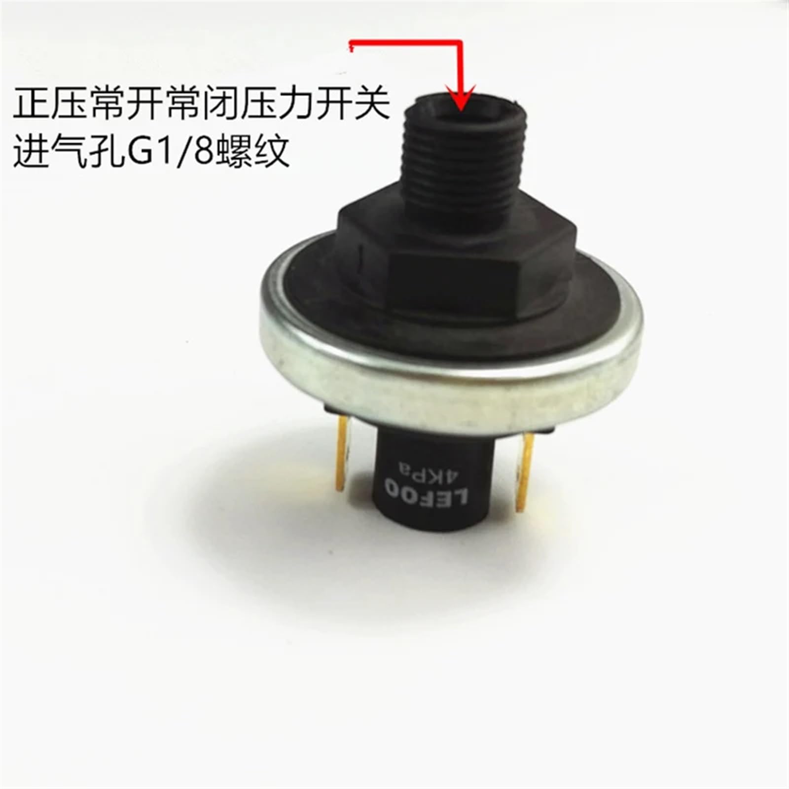 1 unidad de microcontrolador de presión diferencial de aire positivo y negativo LFS-03(4KPA-NC)