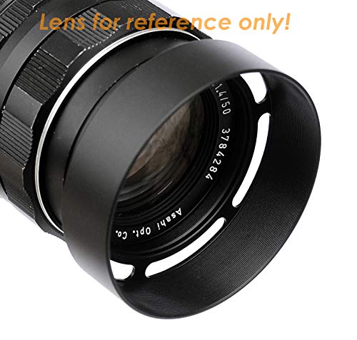 Image of Fotasy Metal Lens Hood - 52mm Vented for Fuji, Leica, Olympus, Panasonic, Sony