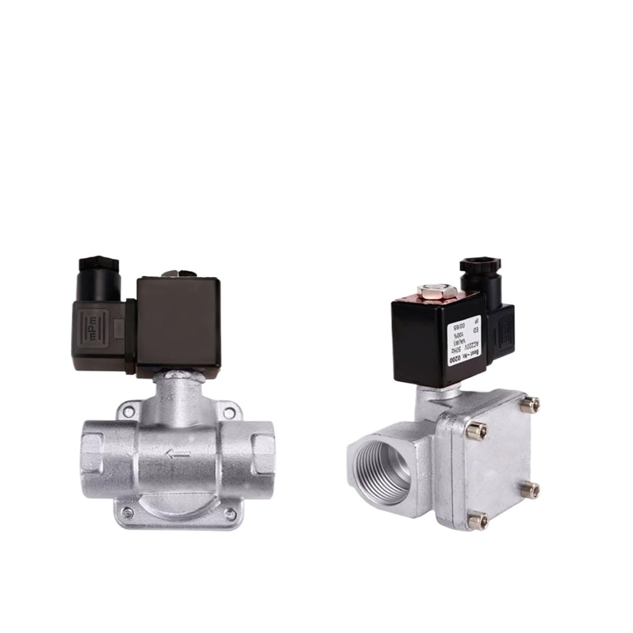 ZXTIIEUF 1/2" 3/4" 1" 2" 304 Stainlsess Steel High Pressure 1.6Mpa Normally Closed Brass Solenoid Pilot Solenoid(110vac-epdm-seal,0927400)