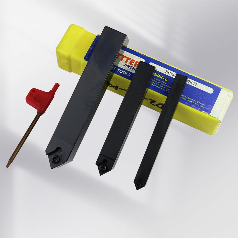 1pc SCMCN1010 SCMCN1212 SCMCN1414 SCMCN1616SCMCN2020 SCMCN2525 External Turning Tool SCMCN CNC Cutter Bar Lathe Bar Turning Holder(SCMCN1212H09)