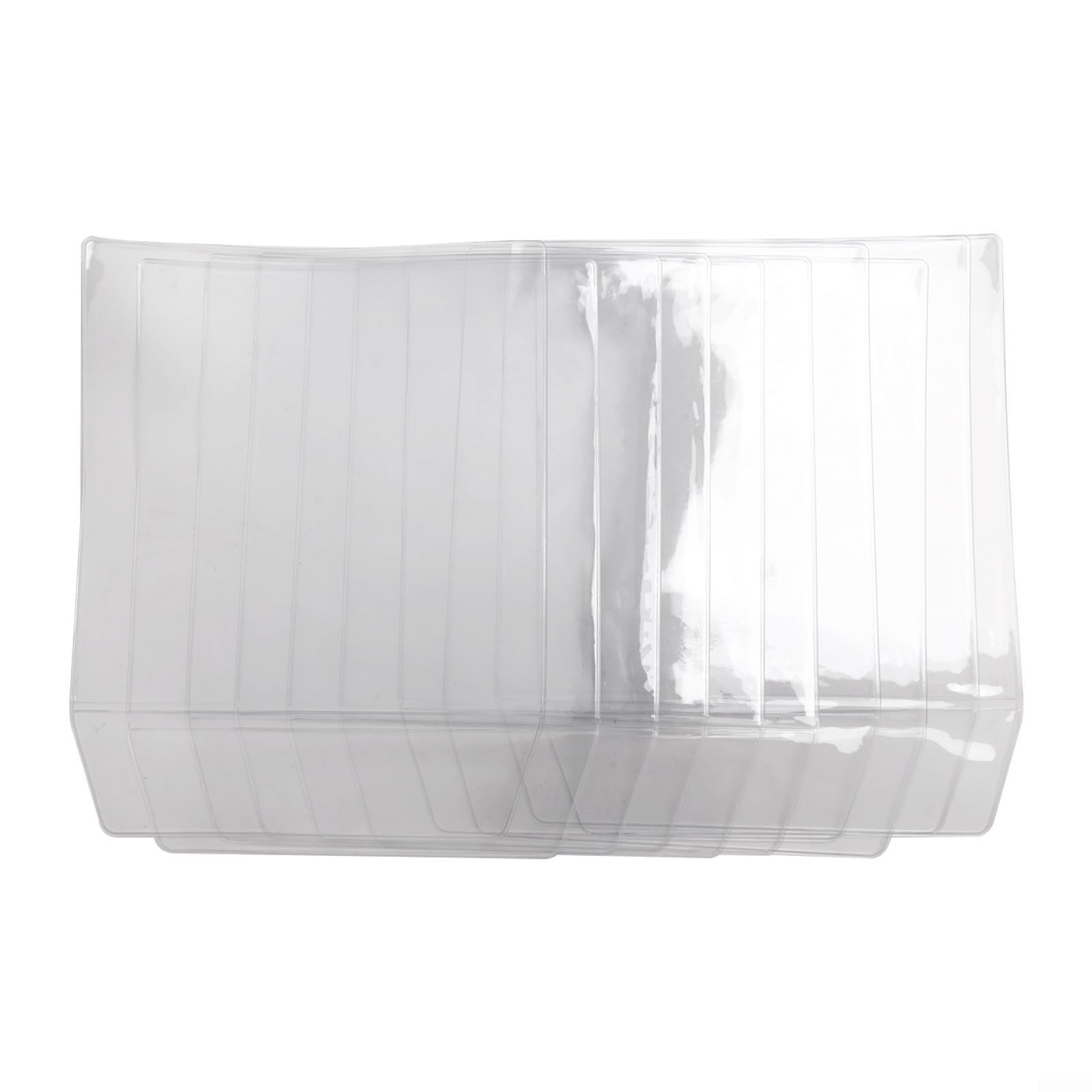 Custodia protettiva per dischi in vinile da 30,5 cm, 25,4 cm, 17,8 cm, in PVC trasparente, per proteggere album LP da polvere, graffi e usura (17,8 cm)