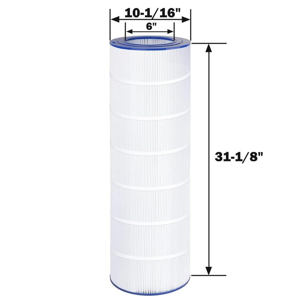Cartuccia filtro per piscina di ricambio per PAP200, compatibile con CC200 e C-9419, materiale PET durevole bianco