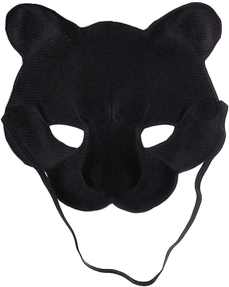 GANAZONO Tiger Mask Realistic Wild Animal Masks Fancy Dress up Masquerade Party Cosplay Costume for Women Men Carnival Party Cosplay Props
