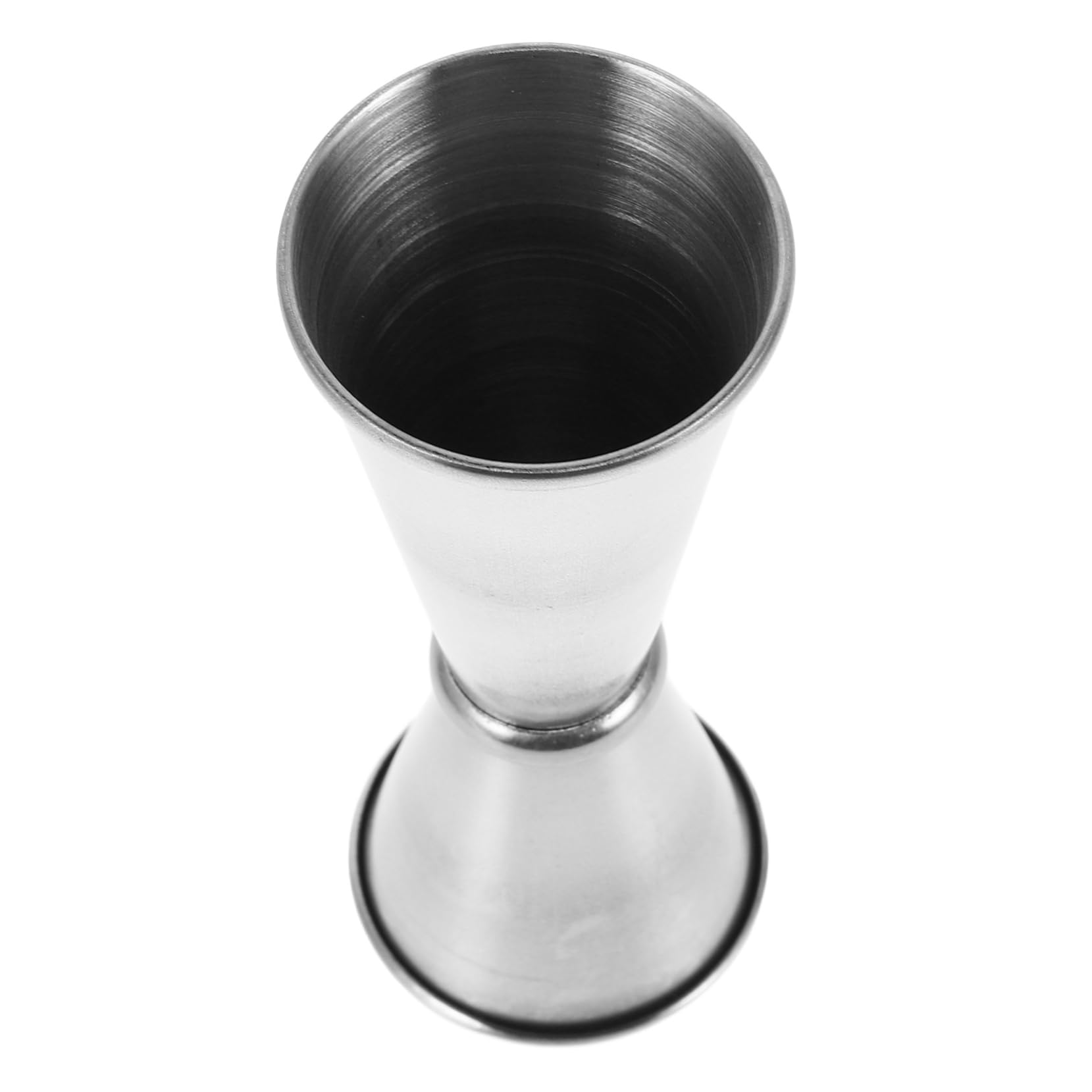 BEBEMOKO Stainless Steel Jigger Measuring Cup for Home Bar with Precision Pouring for Cocktails Beverages Smooth Seamless Design Bartending Accessory