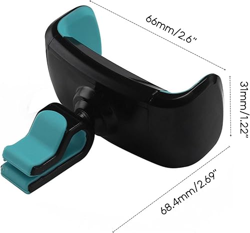 Miniatura 4 de Soporte de teléfono para automóvil, soporte mejorado para teléfono de automóvil, clip de ventilación de aire, bloqueo de automóvil, manos libres,