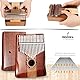 Moozica 17 Schlüssel Kalimba Marimba, High Qualität Professionelle Finger Daumen Piano Musikinstrument (K17SD)