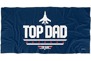 Top Gun Beach Towel - Perfect Accessory for the Coolest Dad