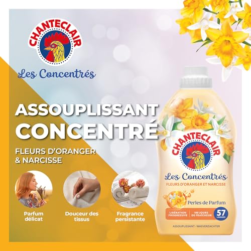 Assouplissant linge concentré Chanteclair élimine la raideur des vêtements
