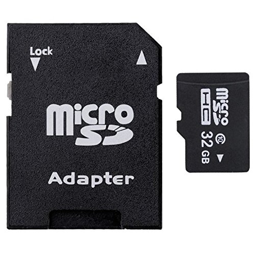 32GB microSD HC Memory Card + Adapter - Compatible with Any Device That can Support 32GB SD or microSD Cards! Including Samsung Galaxy Phones, Most Tablets and Cameras, and More!