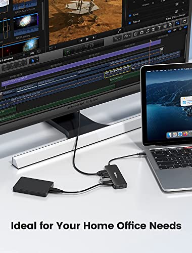 USB-C-HUB-4K-60Hz-Dockteck-USB-C-Multiport-Adapter-5-in-1-with-4K-HDMI-100W-Power-Delivery-3-USB-30-Data-Port-for-MacBook-ProAir-M1-2020-iPad-Pro-2021-iPad-Mini-6-Surface-Pro-and-More