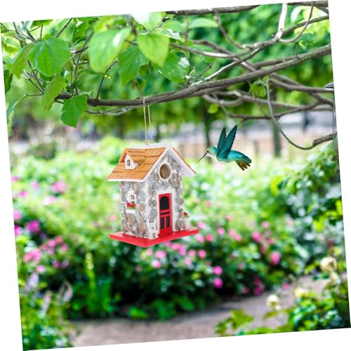 Nichoir pour petits oiseaux résistant pluie vent et froid - 5