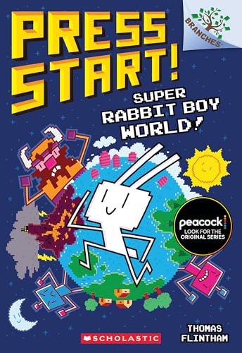 Super Rabbit Boy World!: A Branches Book (Press Start! #12) (English Edition)のサムネイル