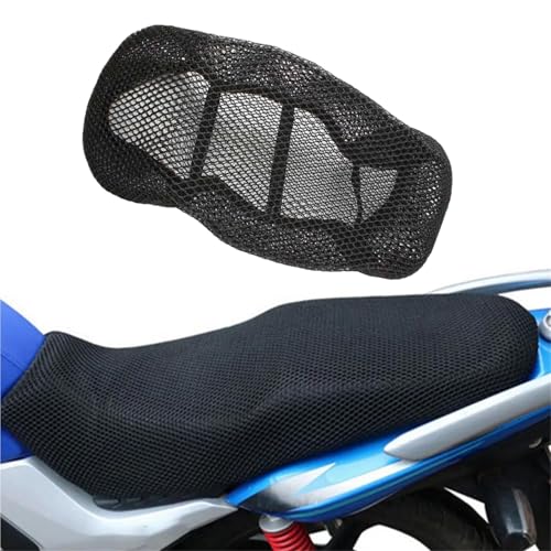 Cojín funda transpirable malla 3D para moto que soluciona el exceso de calor en el asiento