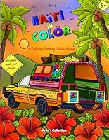 HAITI IN COLOR: A Coloring Book by Elodie Hérard B0D54CT9WX Book Cover