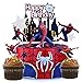 GOOGIT 37 Pezzi Set Decorazioni per Torta e Cupcake Topper per Feste di Compleanno Bambini (37pcs - Spiderman)