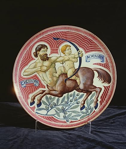 Affiche Toile Cheiron et Achilleus décoration murale salon tableau mythologie 60x90