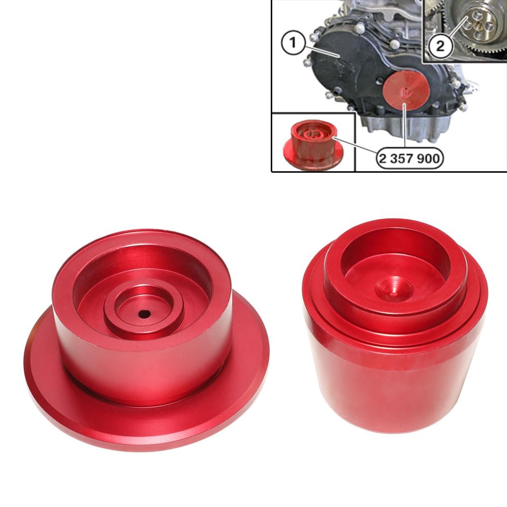 DPTOOL Kit de herramientas de extracción e instalación del sello de aceite delantero del cigüeñal del motor compatible con BMW B38 B47 B48 B58 Motor de repuesto 2357900 118800 0496127