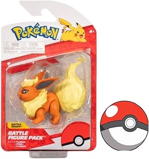 Pokemon Clip N Go Battle Feature Figure Set and Action Ready (Flareon)