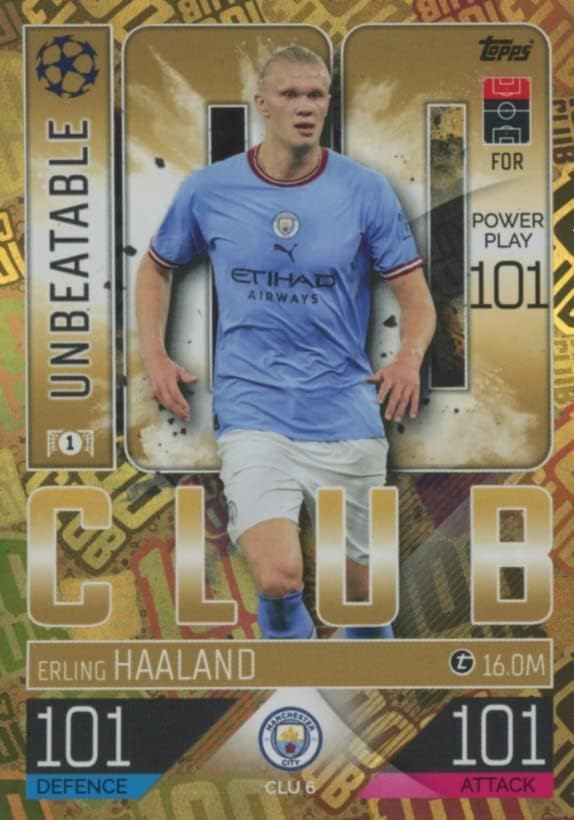 Match Attax Extra 2022 2023 22/23 100 Club Trading Card(s) You Select (Erling Haaland CLU6)