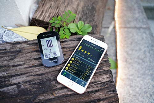 Bryton Rider 420T Gps Cycling Bike Computer (Cadence+Hrm Sensors Bundle), 35Hrs Long Battery Life, Bread-Crumb Trail With Turn-By Turn Follow Track. 5 Satellites Systems Support For Extreme Accuracy. #TOP5