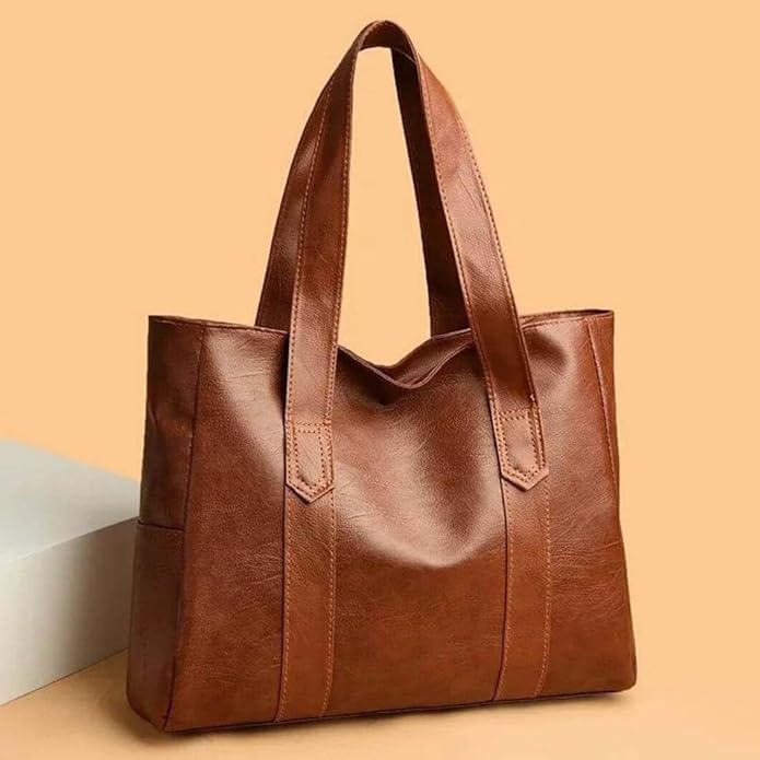 Image of Crossbody Bag for Women, Black Tone Shoulder Handbag for Women, Grain Texture with Inner Padded Pocket Handbag