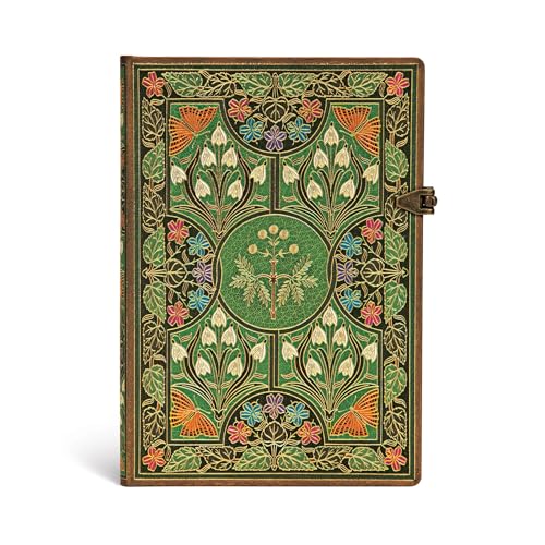 PAPERBLANKS POETRY IN BLOOM MI: Lined Midi