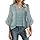 Timeson Spring Tops for Women: Business Casual – Ladies Tops and Blouses – 3/4 Sleeve Shirts for Women Trendy 2025 Summer Office Work Outfits Dressy Chiffon Fancy Flowy Elegant Formal Attire