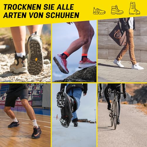 Sidas – Erwachsene Dryer Bag Cedar Wood Absorbiert Feuchtigkeit, Beseitigt schlechte Gerüche, natürlich Schuhtrockner, Wiederverwendbar, gelb, One Size