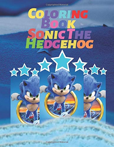 Buy Coloring Book Sonic The Hedgehog: The most beautiful gift of sonic