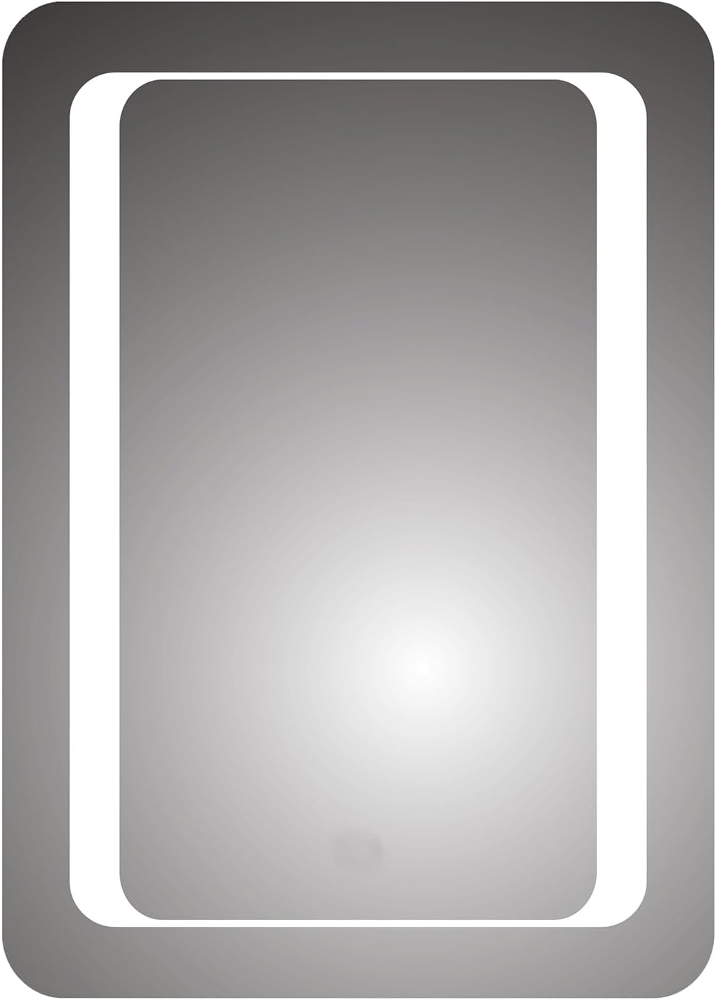 Modern Slim LED Battery Operated Illuminating Rectangular Design ...