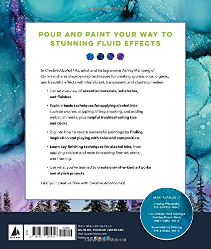 image for Quarry Books Creative Alcohol Inks: A Step-by-Step Guide to Achieving 