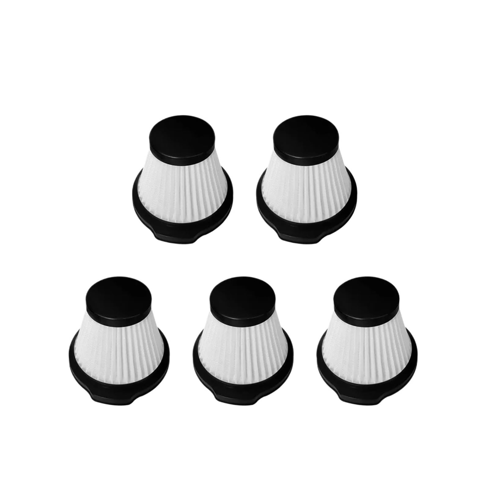 EEZII Filter，Compatible For Deerma，DX115 / DX115S / DX115C Vacuum Parts Replacement Accessories(5 Filters)