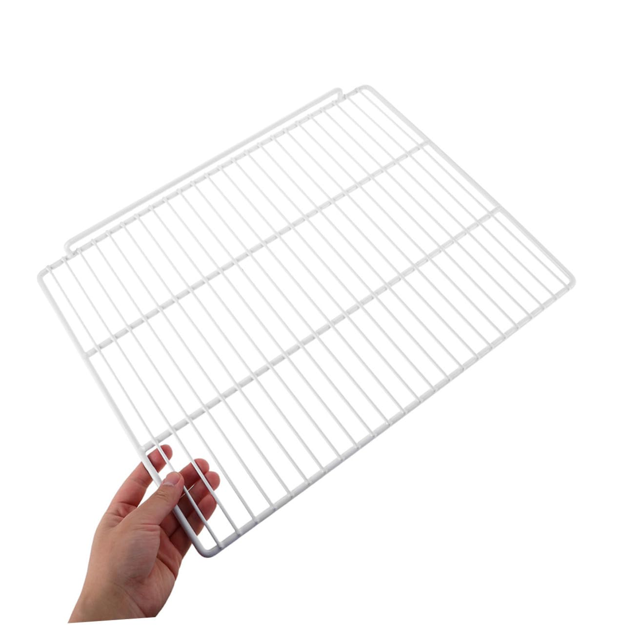 Homoyoyo 2 Piezas Estantes para Congelador Ajustables Repuestos Divisores Metálicos para Refrigerador Compatibles con Varios Organizador Horizontal para Almacenamiento