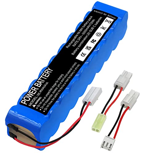 Batterie pour aspirateur 24V 3000mAh Ni-MH pour Rowenta RH8770 RH877901 RH877901 8M 0 REINIGER Luftwaffe Extreme 24V
