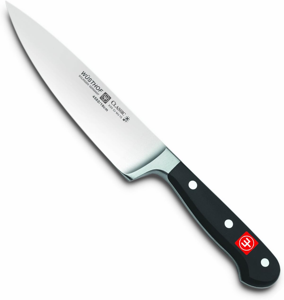 Wusthof Classic Chef's Knife: 6", 6 IN, Black - Thumbnail 2