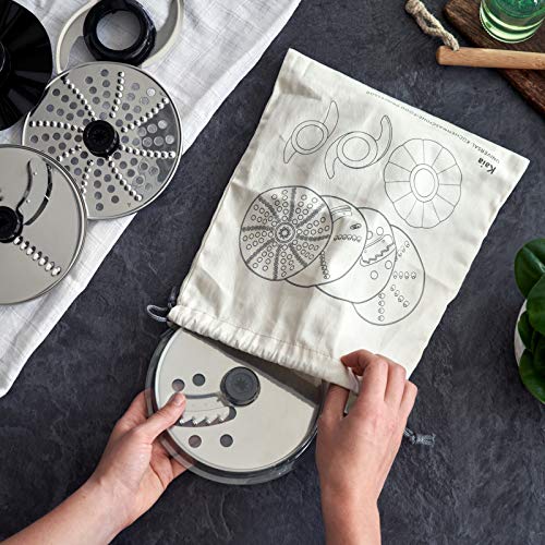 SPRINGLANE-Procesador-de-Alimentos-Kaia-1000W-15L-18000-rpm-Robot-de-Cocina-Multifuncion-Antracita